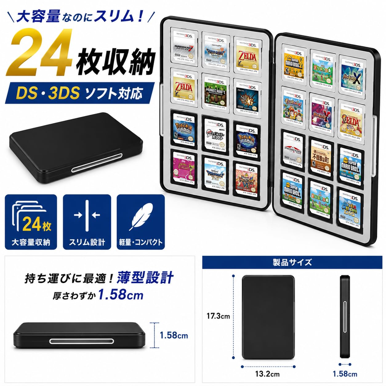 Amazon | レトロ本舗アジト 【DS・3DSソフト対応】ゲーム カセット